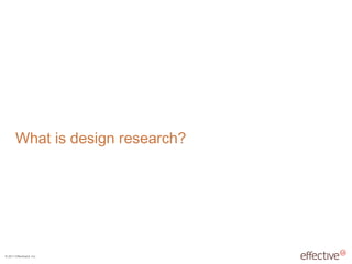 What is design research? 