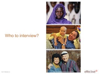 Who to interview? http://good-times.webshots.com/photo/ http://www.kenrockwell.com/katie/2008.htm http://wingstoafrica.com/mali-pictures-part-2.html 