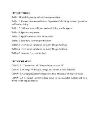Design & estimation of rooftop grid tied solar pv system | PDF