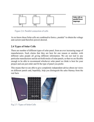 Design & estimation of rooftop grid tied solar pv system | PDF