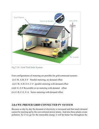 Design & estimation of rooftop grid tied solar pv system | PDF