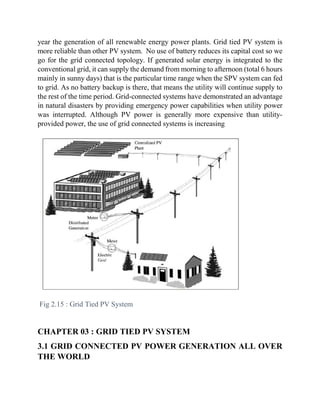 Design & estimation of rooftop grid tied solar pv system | PDF