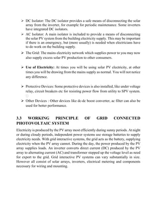 Design & estimation of rooftop grid tied solar pv system | PDF