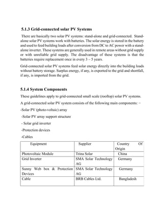 Design & estimation of rooftop grid tied solar pv system | PDF