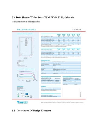 Design & estimation of rooftop grid tied solar pv system | PDF