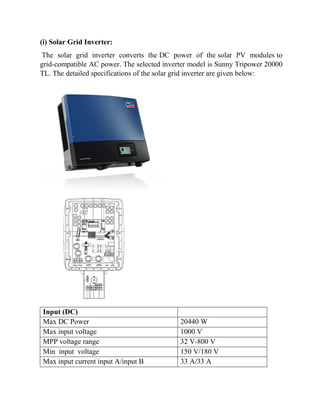 Design & estimation of rooftop grid tied solar pv system | PDF