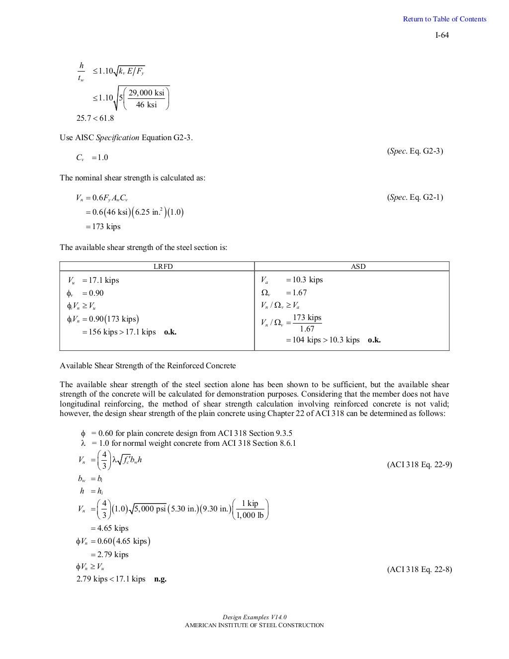 Design Examples Aisc Dise o En Acero Ejercicios