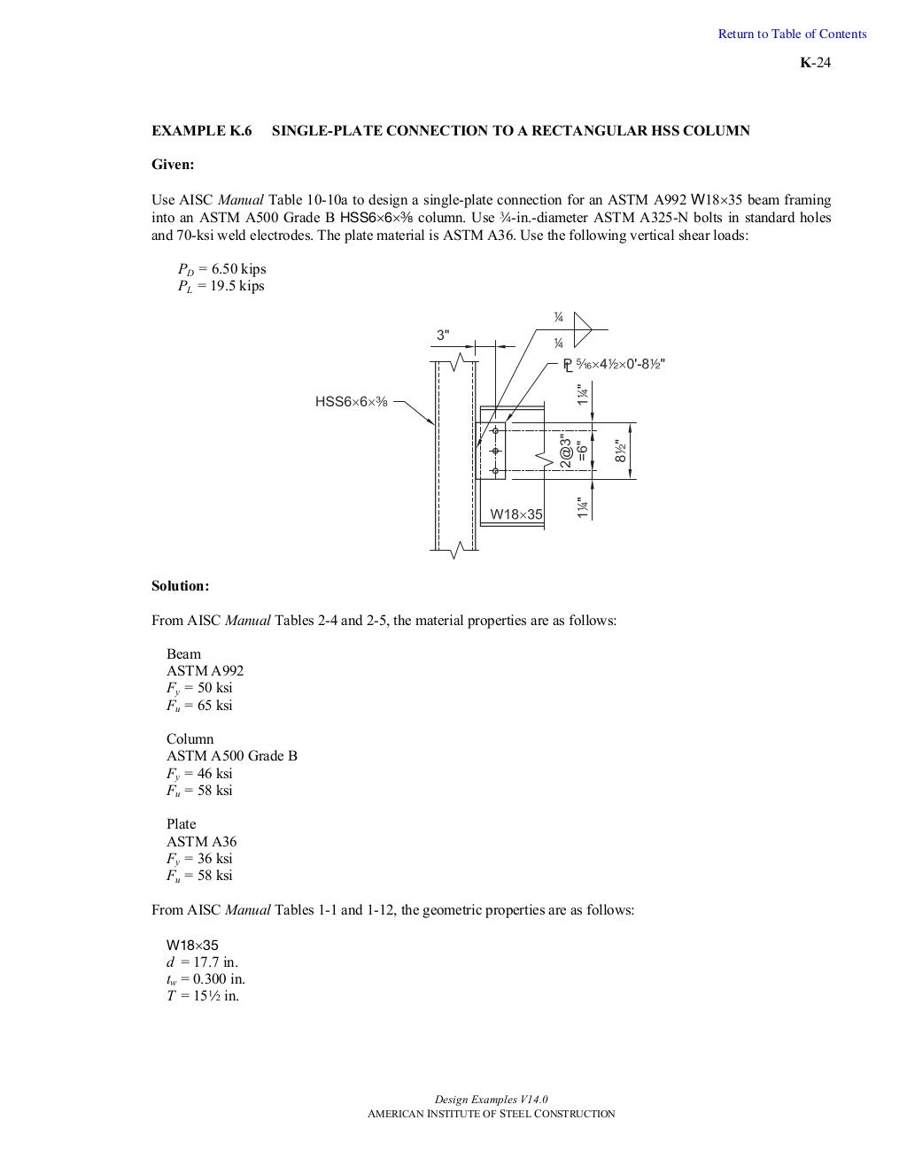 Design Examples Aisc Dise o En Acero Ejercicios