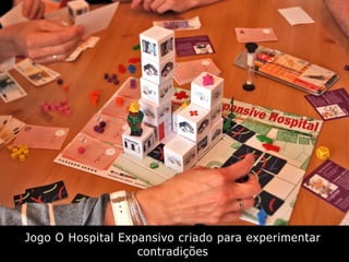 Jogo O Hospital Expansivo criado para experimentar
contradições
 