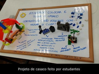 Projeto de casaco feito por estudantes
 