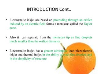 Design & fabrication of electrostatic inkjet head using silicon ...