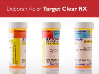Deborah Adler Target Clear RX

 