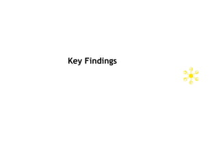 Key Findings
 