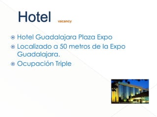 COSTOS$5,000Se incluye:Vuelo Redondo (directo)Transportación de aeropuerto a hotel y viceversa.4 noches de hotel en ocupación cuadrupleEntrada a exposición y conferencias.