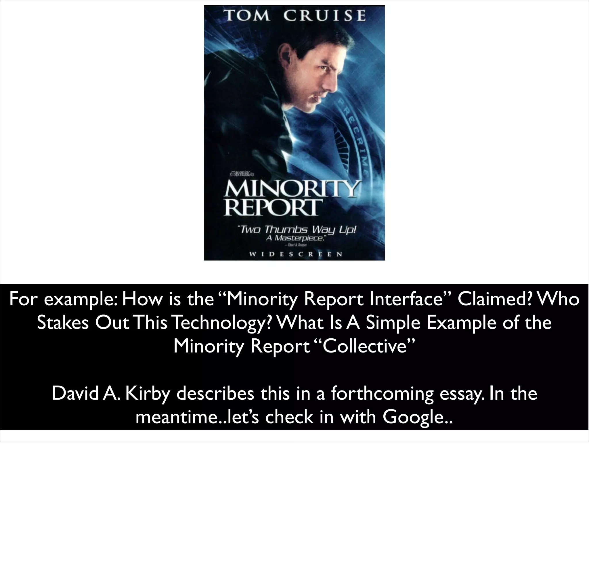 Design Fiction @ Shift 2008