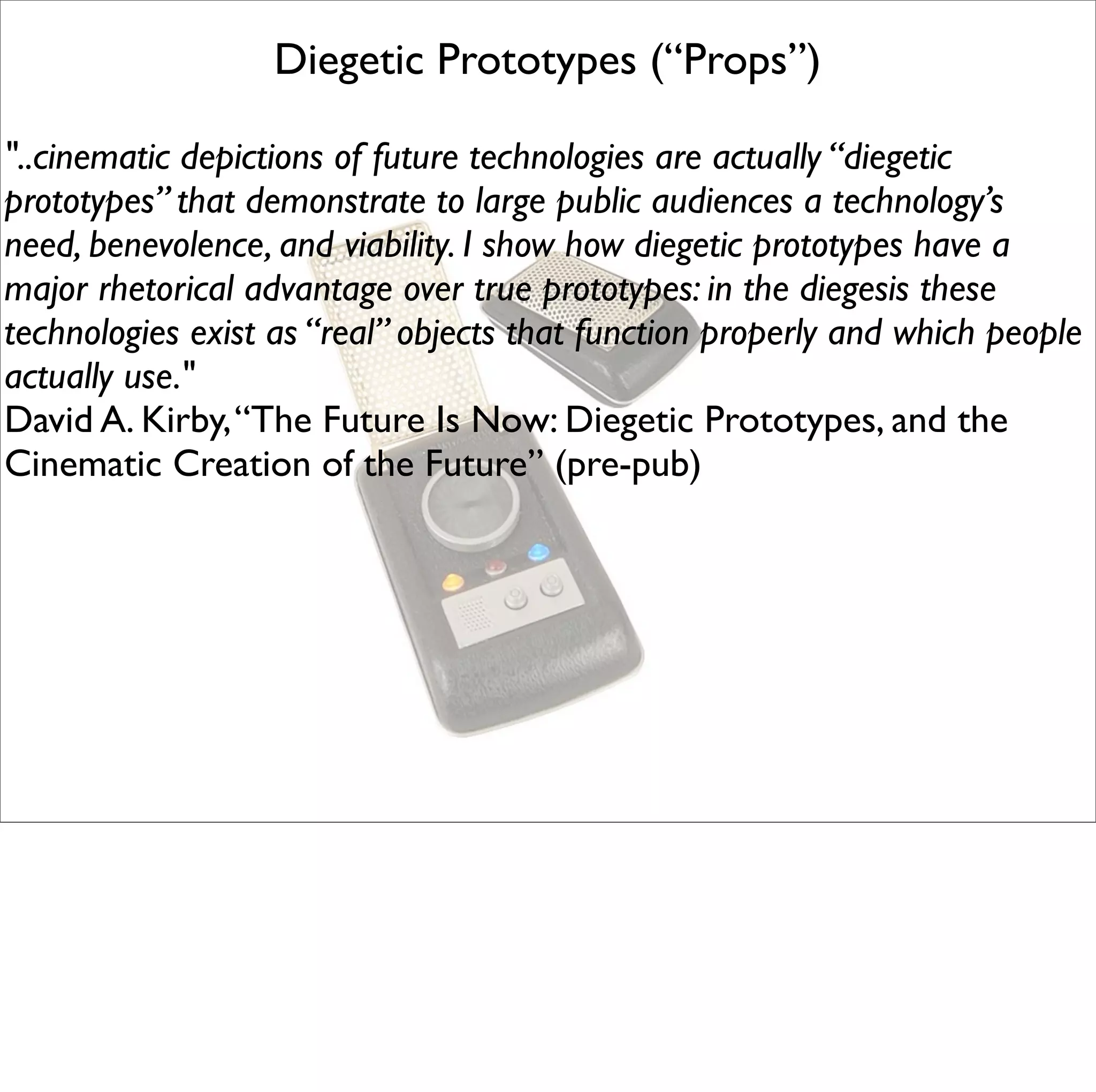 Design Fiction @ Shift 2008