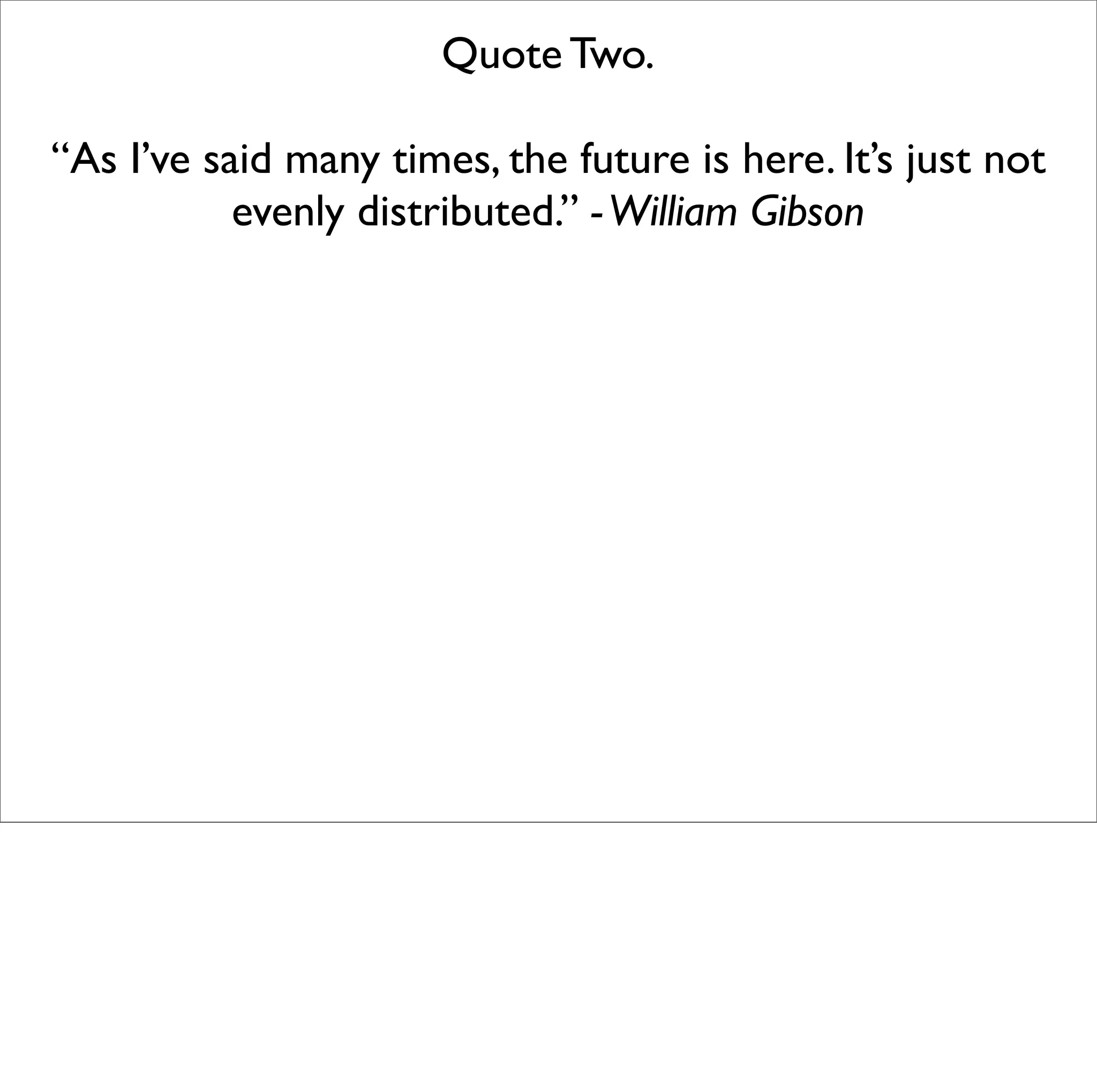 Design Fiction @ Shift 2008