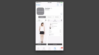 Everlane iOS App Design Critique