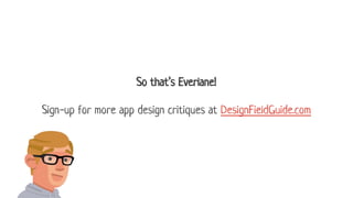 Everlane iOS App Design Critique