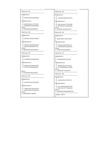 Filter Design Using MATLAB (FDA Tool)