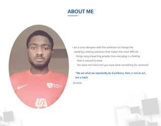 UI/UX Design Portfolio | PDF