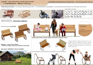 Design for all bench  - panchina