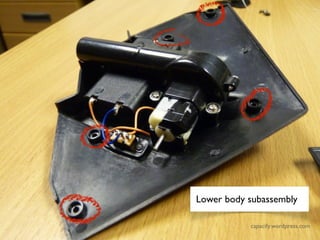 Lower body subassemblyLower body subassembly
 