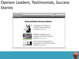 Opinion Leaders, Testimonials, Success
Stories
 