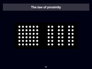 The law of proximity




         80
 