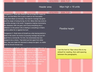 I set the font to 16px since this is my
     default for reading, then add spacing
     between the paragraphs.




96
 