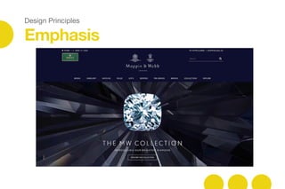 Design Principles
Emphasis
 