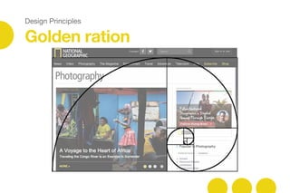 Design Principles
Golden ration
 