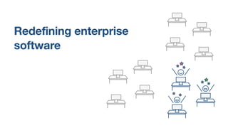 Redefining enterprise 
software 
 