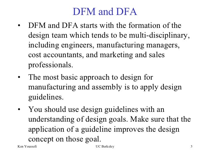 Design For Manufacturing Assembly Guidelines | design formanufacturingandassembly Design For Manufacturing Assembly Guidelines | design formanufacturingandassembly