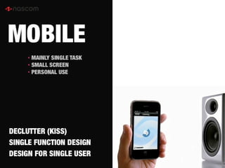 Design for multitouch