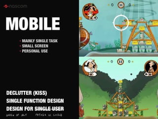 Design for multitouch