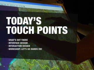 Design for multitouch