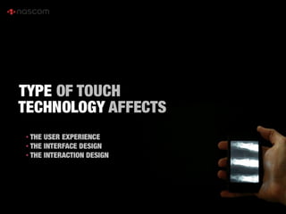 Design for multitouch