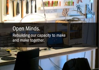Design for Open Making