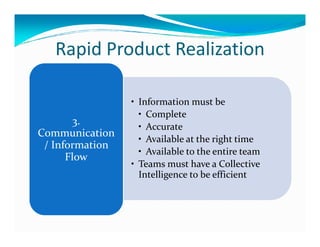 Prodction Realisation Design For Rapid Product Realization (DFRPR) | PDF