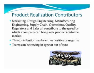 Prodction Realisation Design For Rapid Product Realization (DFRPR) | PDF