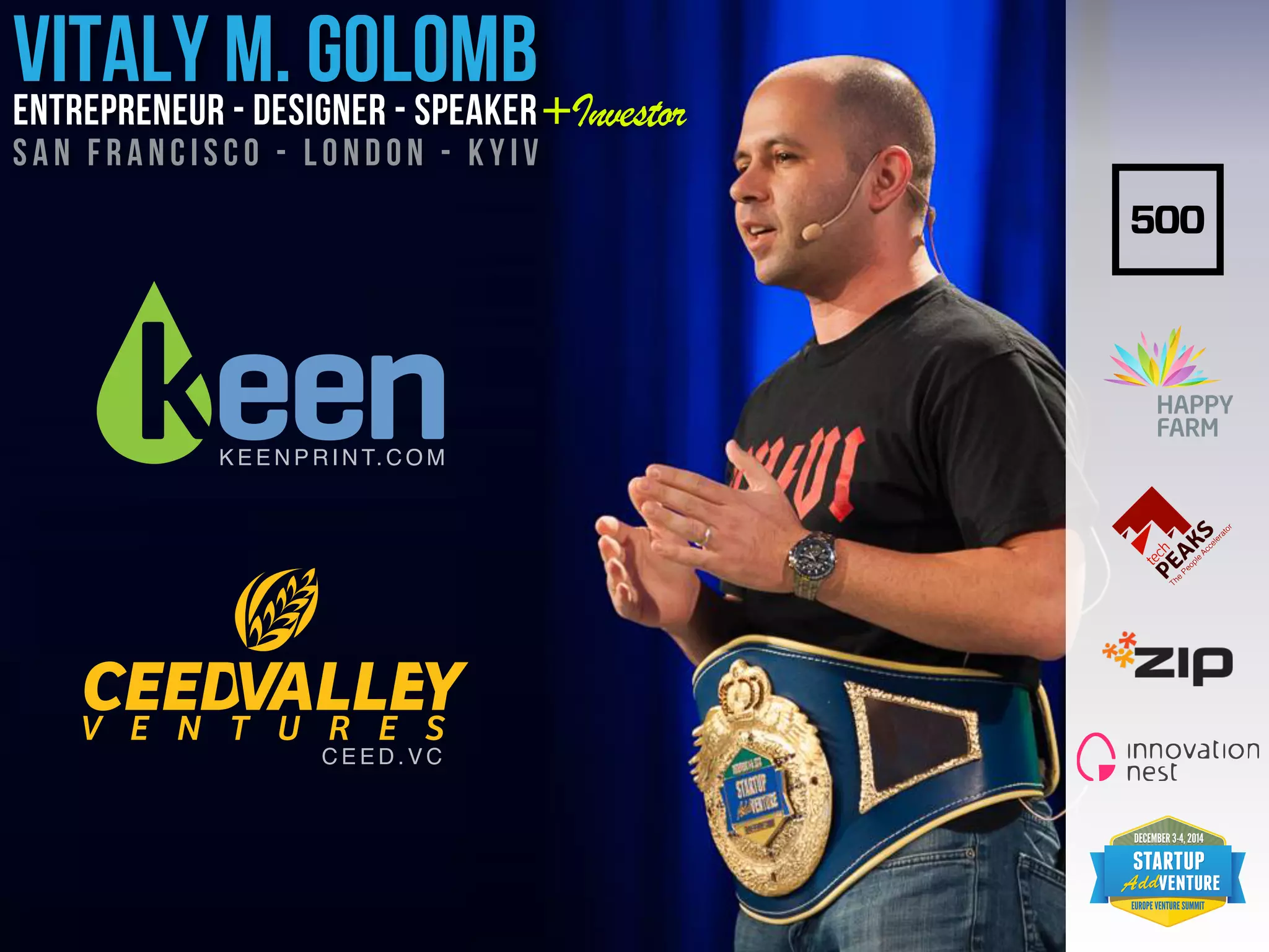 +Investor
C E E D . V C
K E E N P R I N T. C O M
 