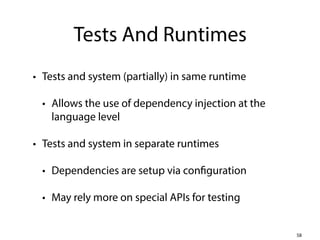 Testing Dependency Design For Testability | PDF