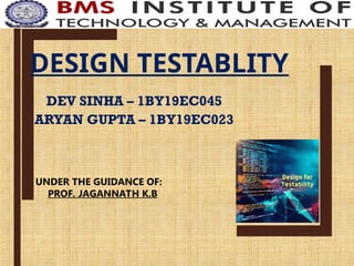 Comprehensive Design for Testability (DFT) Techniques in Circuit Design ...