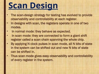 Comprehensive Design for Testability (DFT) Techniques in Circuit Design ...
