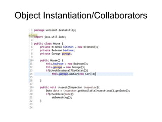 Object Instantiation/Collaborators
 