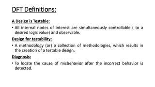 Design for Test [DFT]-1 (1).pdf DESIGN DFT | PDF