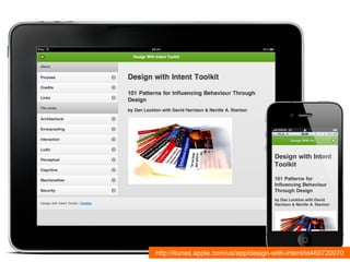 http://itunes.apple.com/us/app/design-with-intent/id460720070 