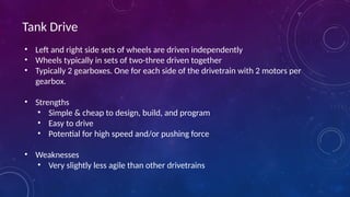 Designing Robots for the FIRST Robotics Competition | PPTX