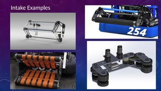 Designing Robots for the FIRST Robotics Competition | PPTX